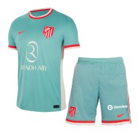 Dječji Nogometni Dres Atletico Madrid Gostujuci 2024-25 Kratak Rukav (+ Kratke hlače)